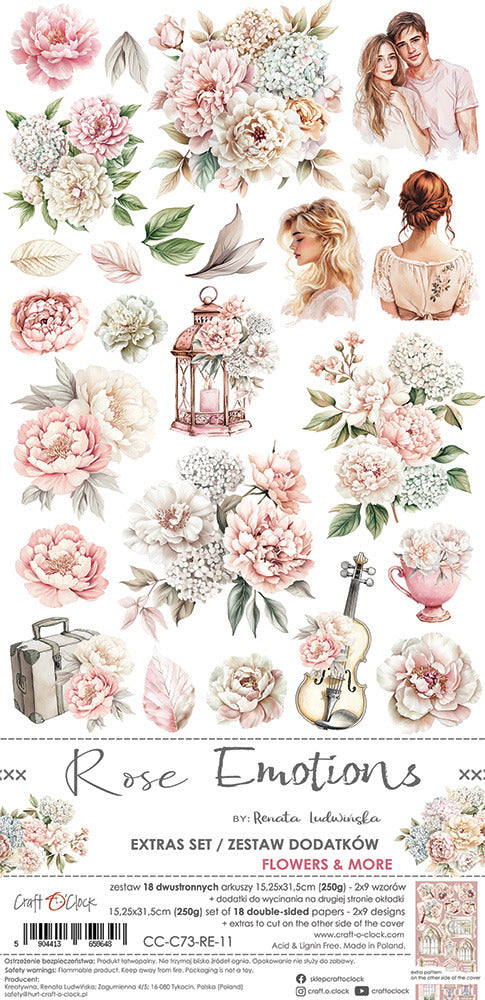 Craft O'Clock - Extras Set - Rose Emotions