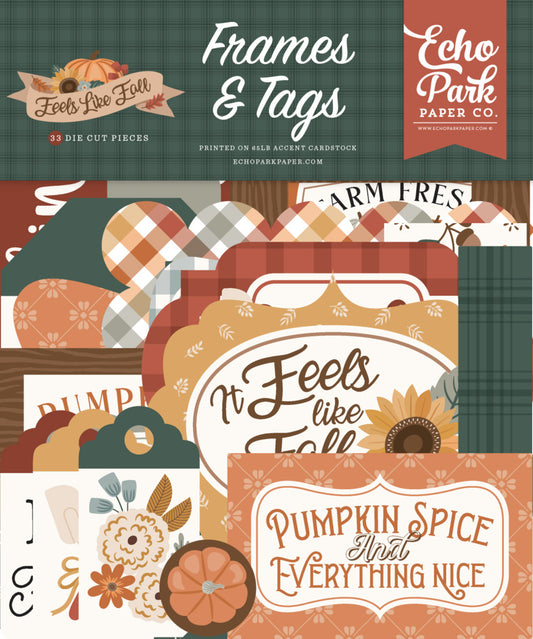 Echo Park Frames & Tags, Feels Like Fall