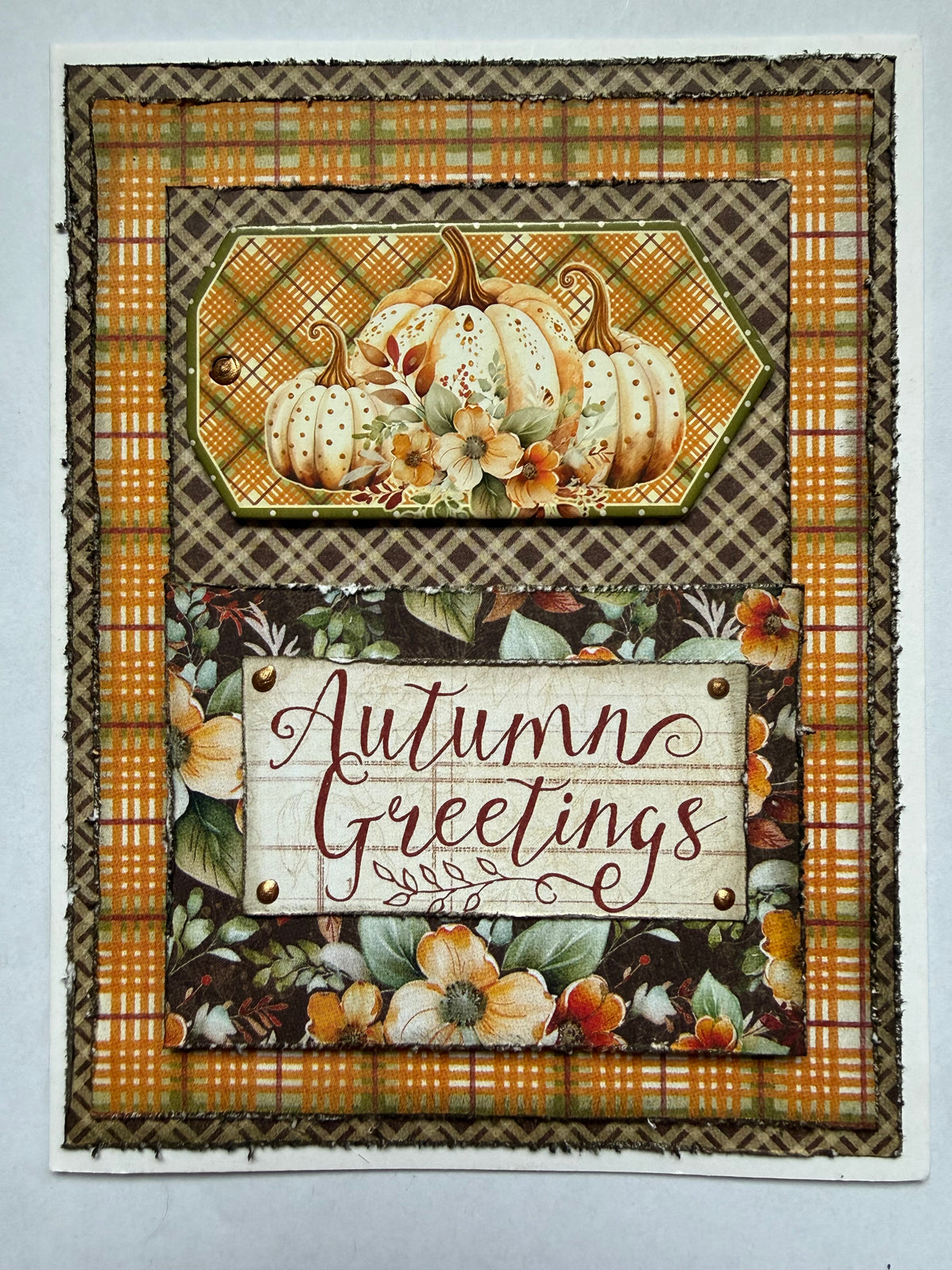 Sherry's Autumn Greetings Card Kit
