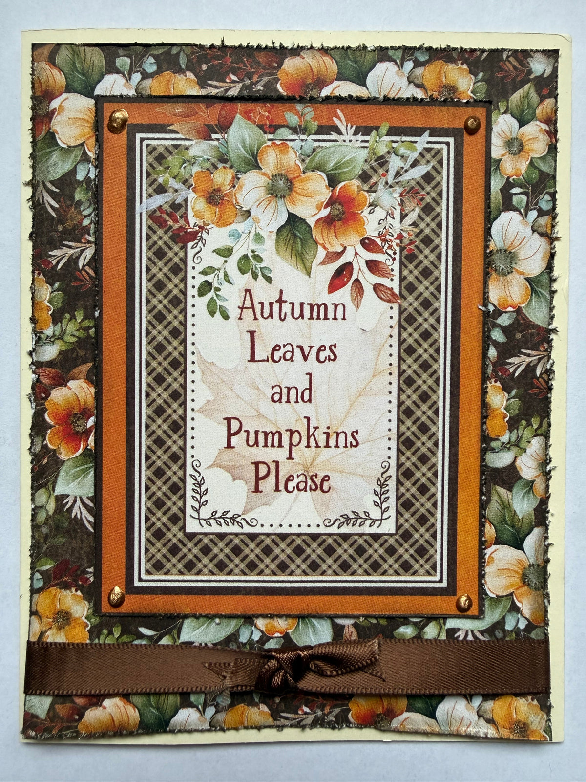 Sherry's Autumn Greetings Card Kit