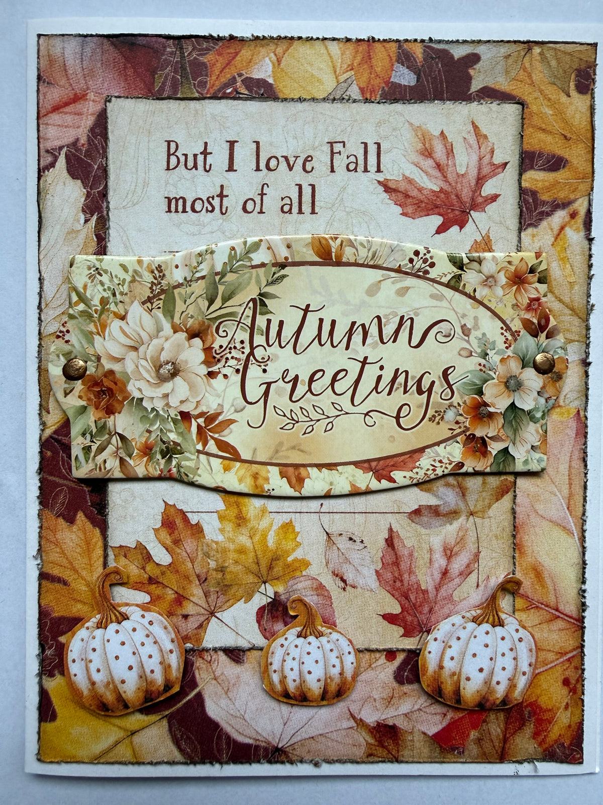 Sherry's Autumn Greetings Card Kit