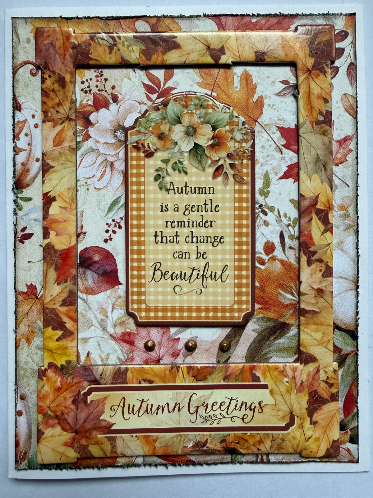 Sherry's Autumn Greetings Card Kit