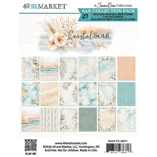 49 & Market Joanne Bain 6x8 Coastal Soul Collection Pack