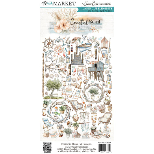 49 & Market Joanne Bain Coastal Soul Laser Cut Elements