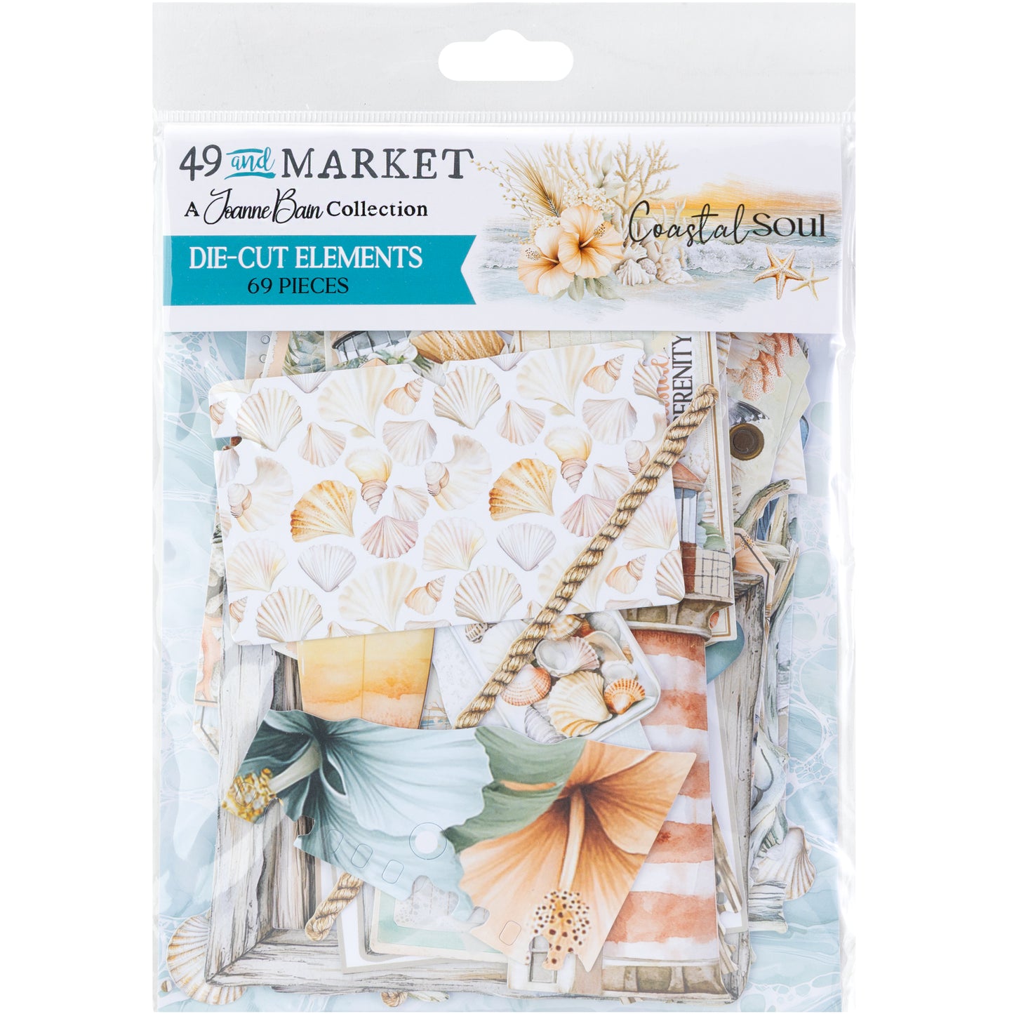 49 & Market Joanne Bain Coastal Soul Die-Cut Elements