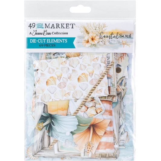 49 & Market Joanne Bain Coastal Soul Die-Cut Elements