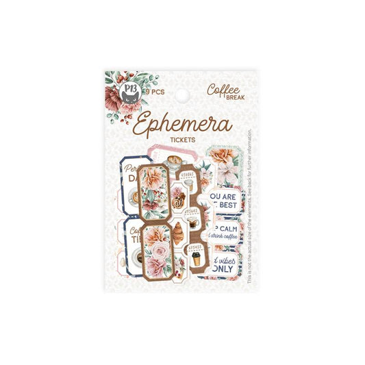 P13 Coffee Break Ephemera Tickets