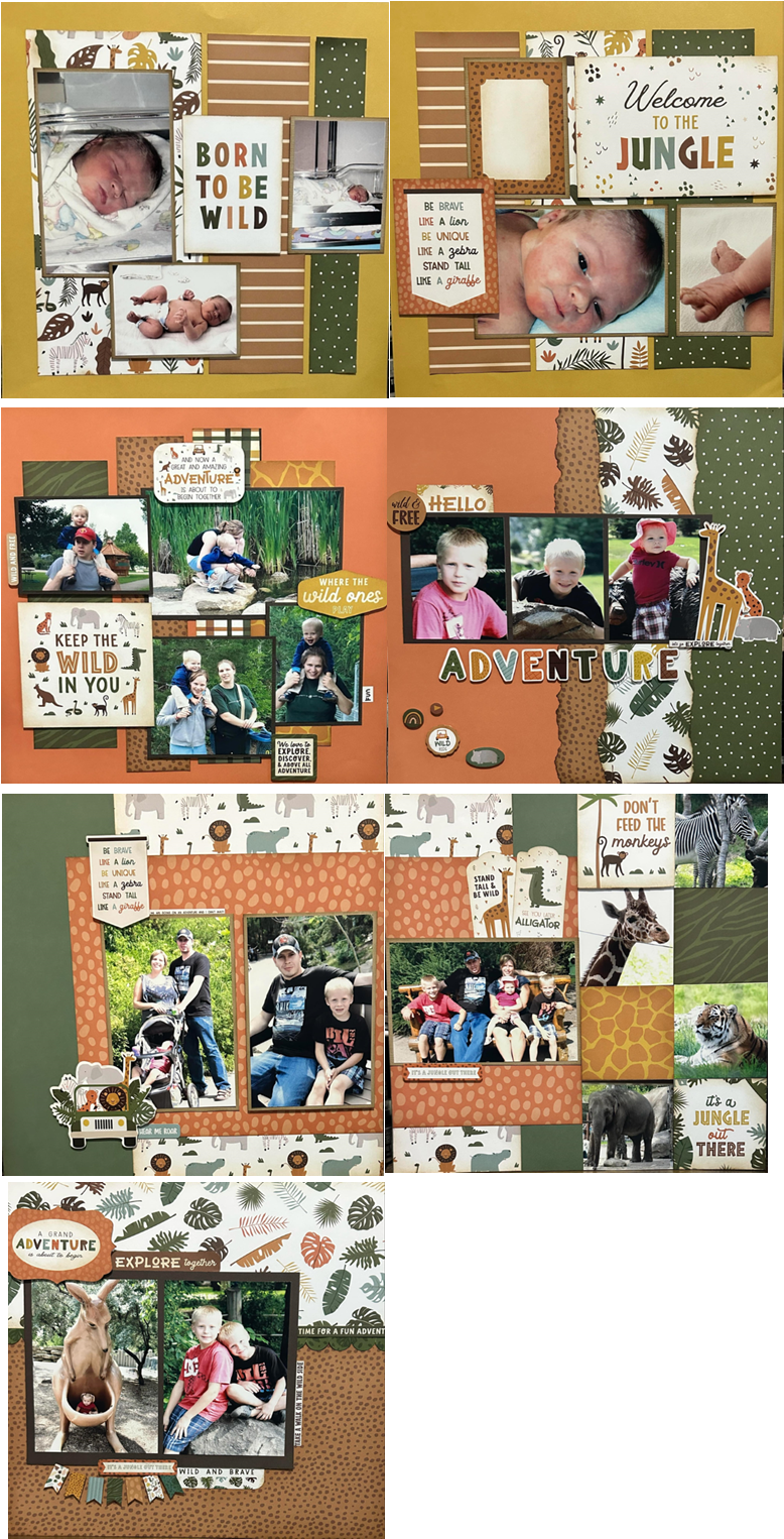 Little Explorer 12x12 Page Kit