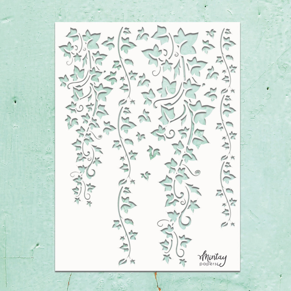 Mintay Papers - Stencil - Ivy