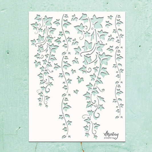Mintay Papers - Stencil - Ivy
