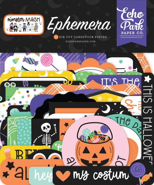 Echo Park Ephemera - Monster Mash