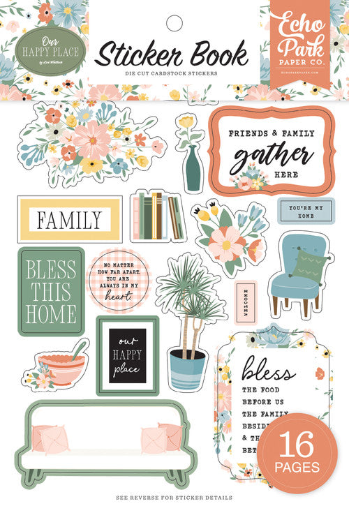 Echo Park Our Happy Place Sticker Book