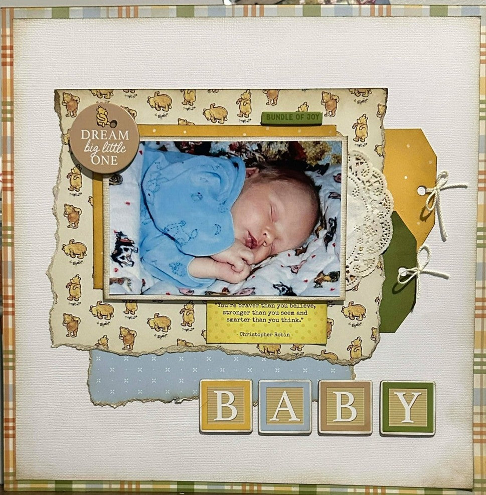 Winnie the Pooh Baby Page Kit