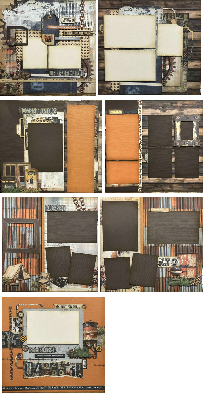 Rust n Revs 2.0 Scrapbook Kit