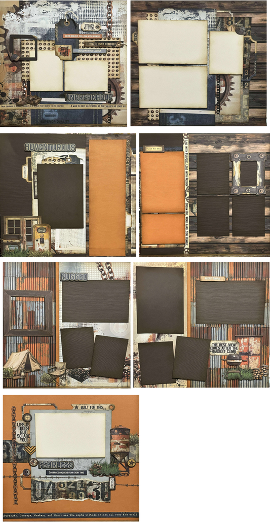 Rust n Revs 2.0 Scrapbook Kit