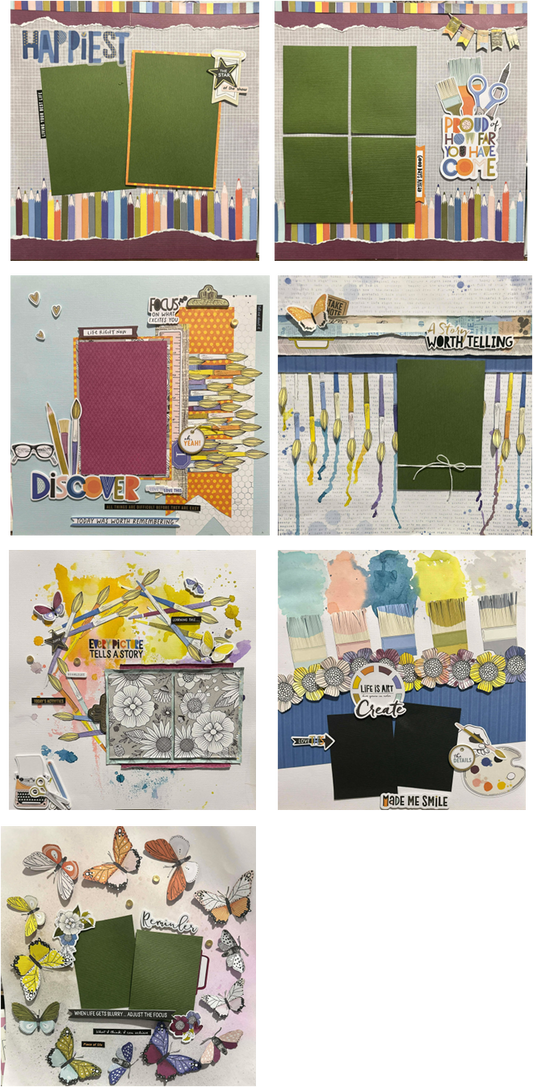 Discover + Create #3 Page Kit