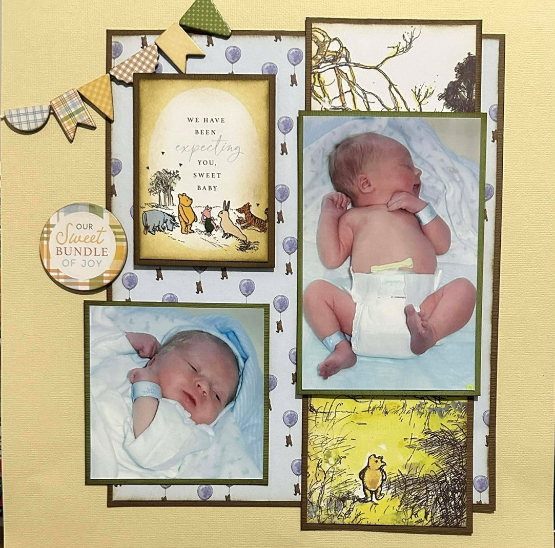 Winnie the Pooh Baby Page Kit