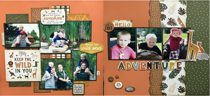 Little Explorer 12x12 Page Kit