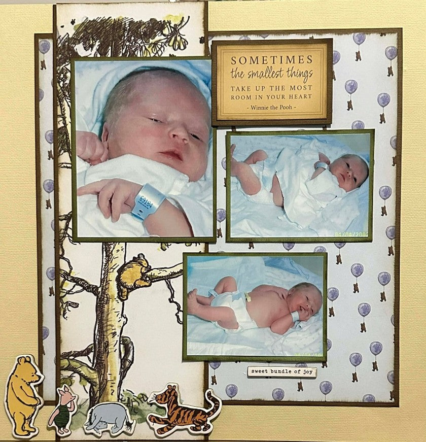 Winnie the Pooh Baby Page Kit