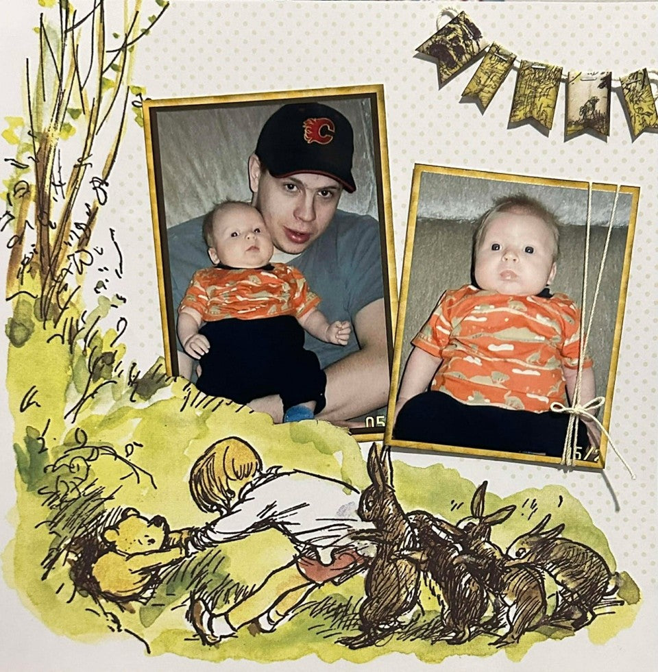 Winnie the Pooh Baby Page Kit