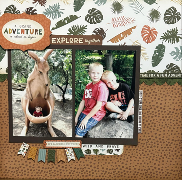 Little Explorer 12x12 Page Kit