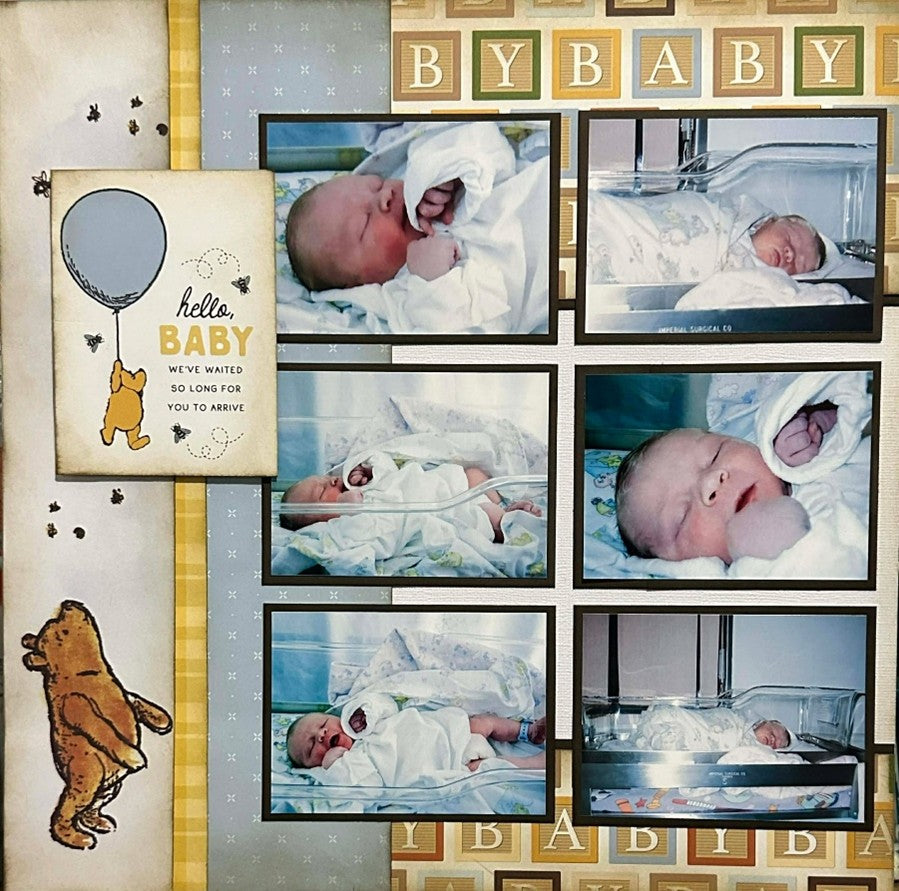 Winnie the Pooh Baby Page Kit