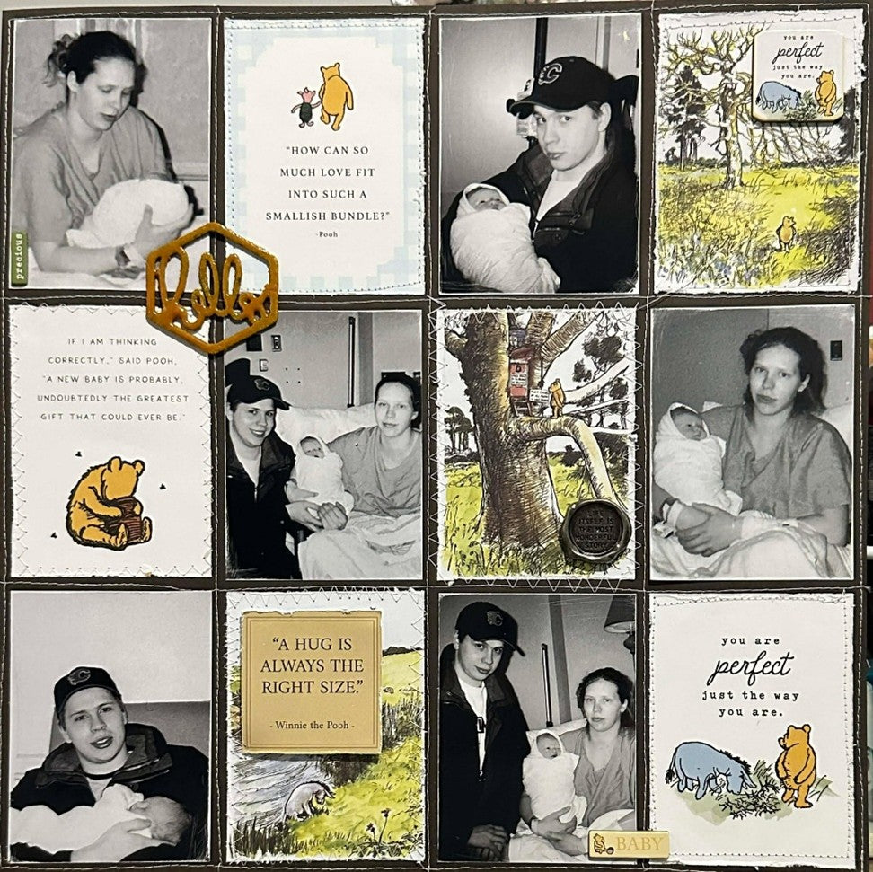 Winnie the Pooh Baby Page Kit