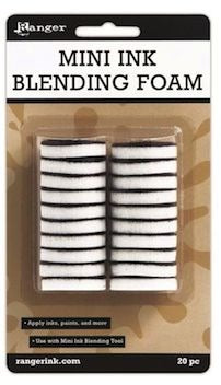 Ranger Mini Ink Blending Tool Replacement Foams (20pc)