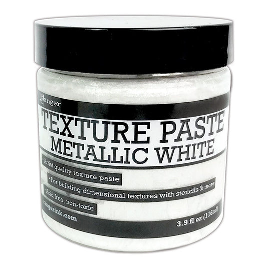 Ranger Metallic Texture Paste, White