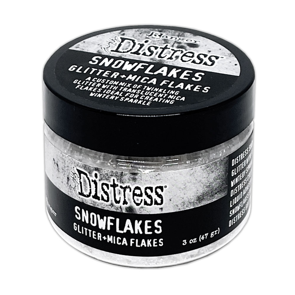 Ranger Tim Holtz Distress Snowflakes, Glitter + Mica Flakes (3oz)