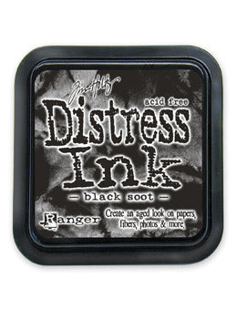 Tim Holtz Distress Ink Pad, Black Soot
