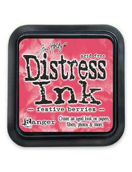 Tim Holtz Distress Ink Pad, Festive Berries