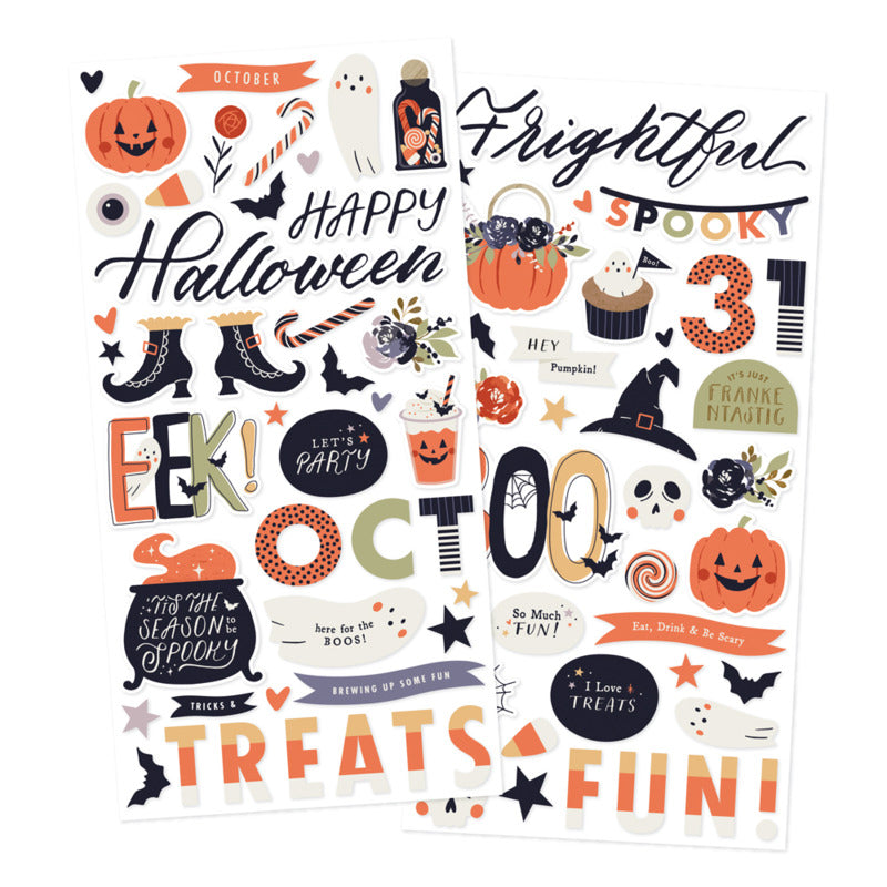 Simple Stories Foam Stickers, Frightful Fun