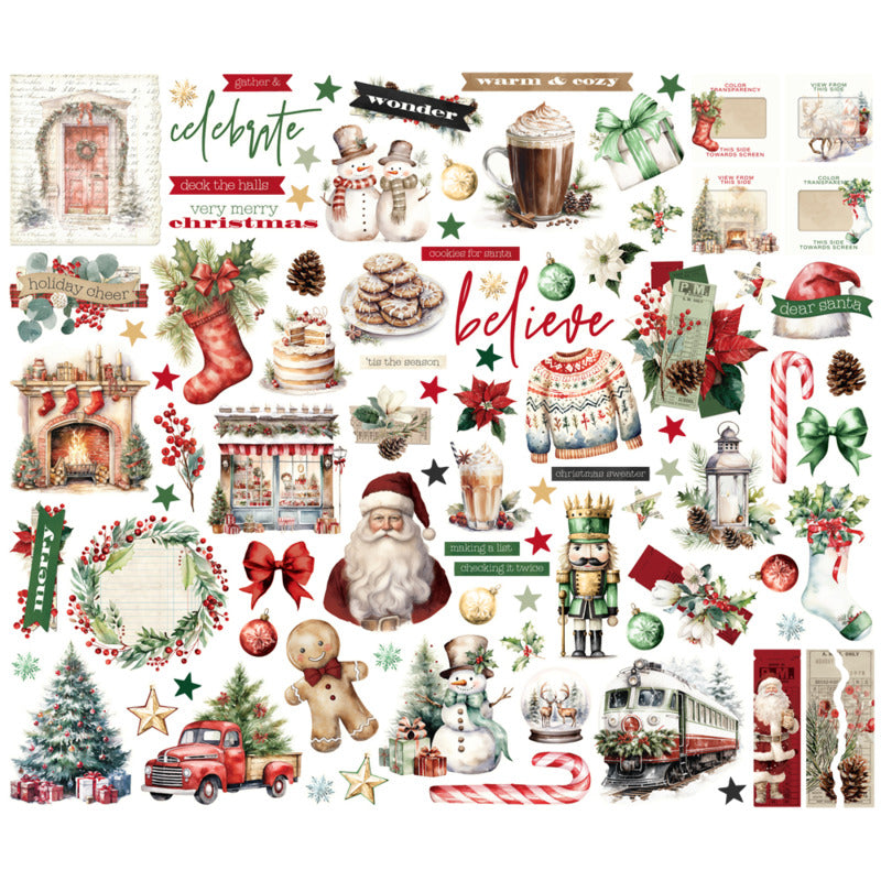 Simple Stories Bits & Pieces, Old Fashioned Christmas