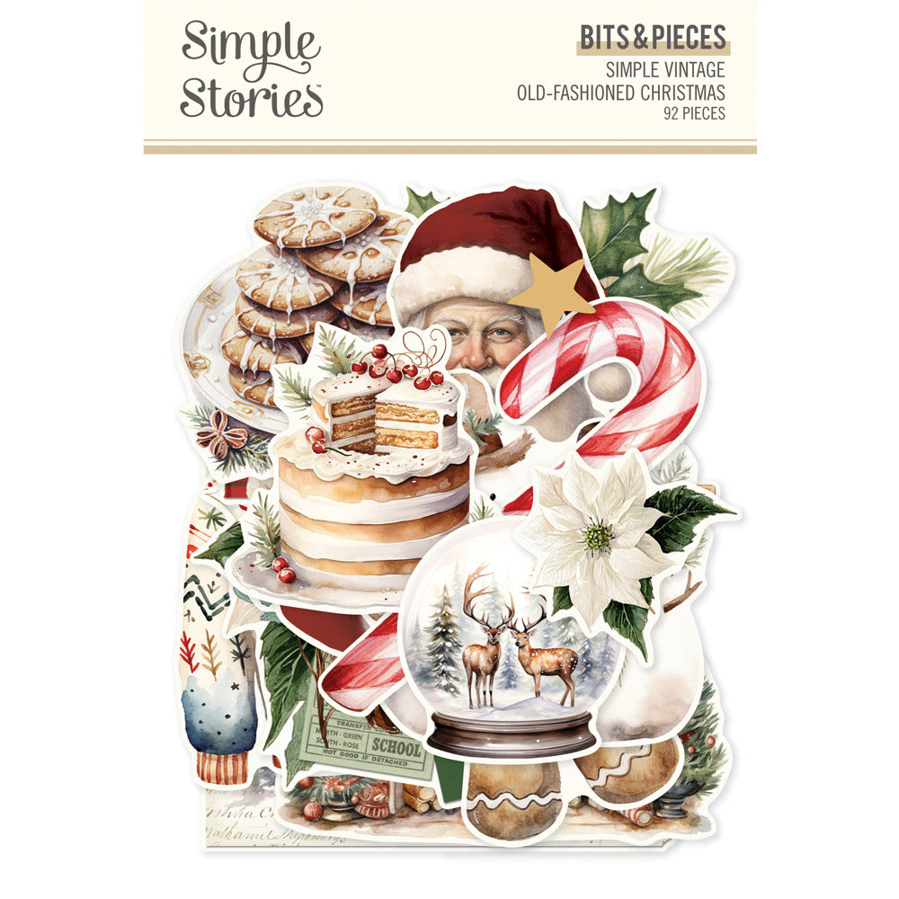 Simple Stories Bits & Pieces, Old Fashioned Christmas