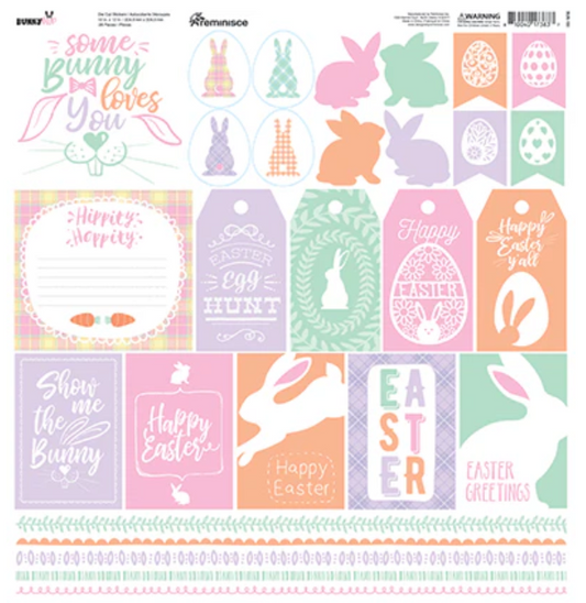 Bunny Hop Sticker Sheet