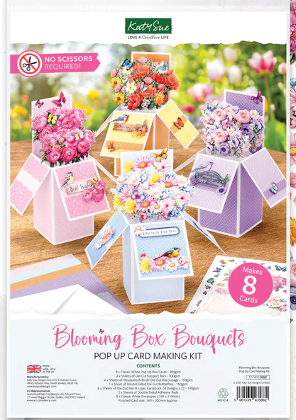 Blooming Box Bouquets Pop Up Cardmaking Kit