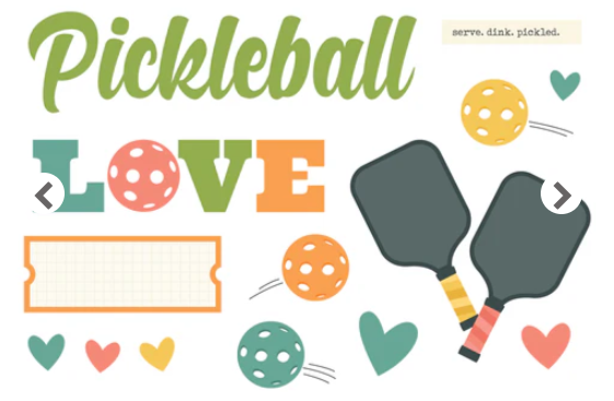 Pickleball Page Pieces