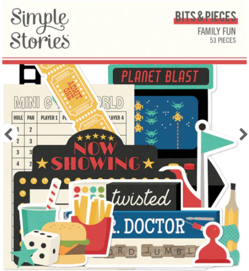 Simple Stories Bits & Pieces - Family Fun