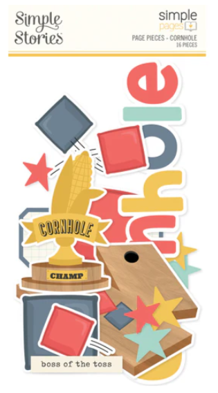 Simple Stories Page Pieces - Cornhole