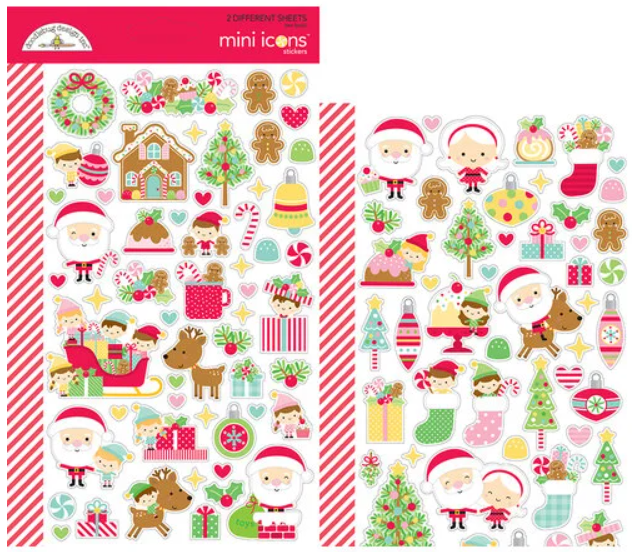 Doodlebug Christmas Magic Mini Icons