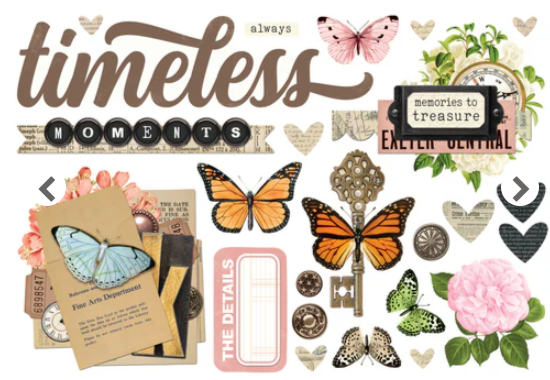 Simple Vintage Junk Drawer- Simple Pages Page Pieces