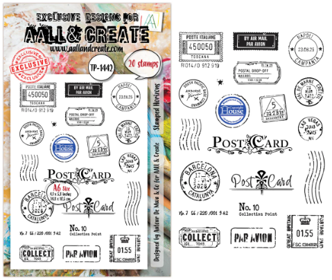 AALL and Create - A6 - Stamp Sets - Stamped Horizons