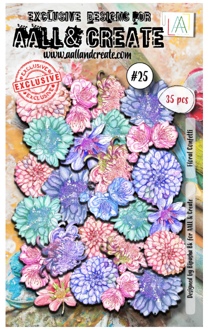 View   AALL and Create Ephemera Die-Cuts - 25 - Floral Confetti