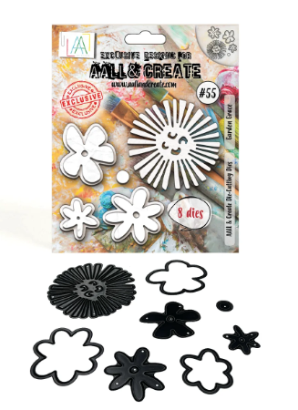 AALL and Create - Die-Cutting Die Set - Garden Grace