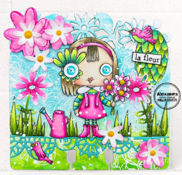 AALL and Create - Die-Cutting Die Set - Garden Grace