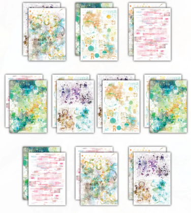 AALL and Create - A6 Design Paper - Papyrus Vert