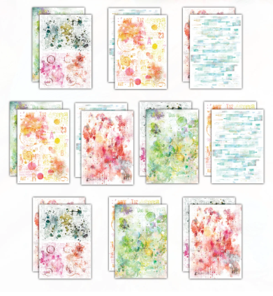 AALL and Create - A5 Design Paper - Sunrise, Sunset