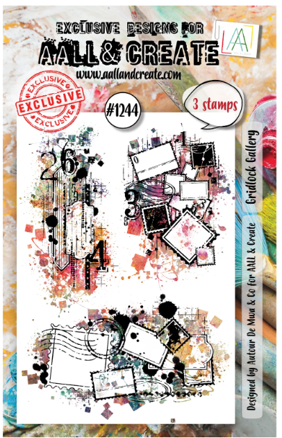 AALL and Create - A7 Stamp Set - Gridlock Gallery