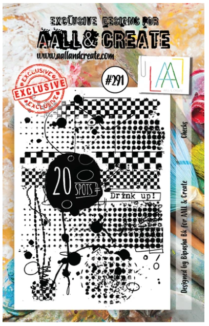 AALL and Create Stamp Set - 291 - Checks